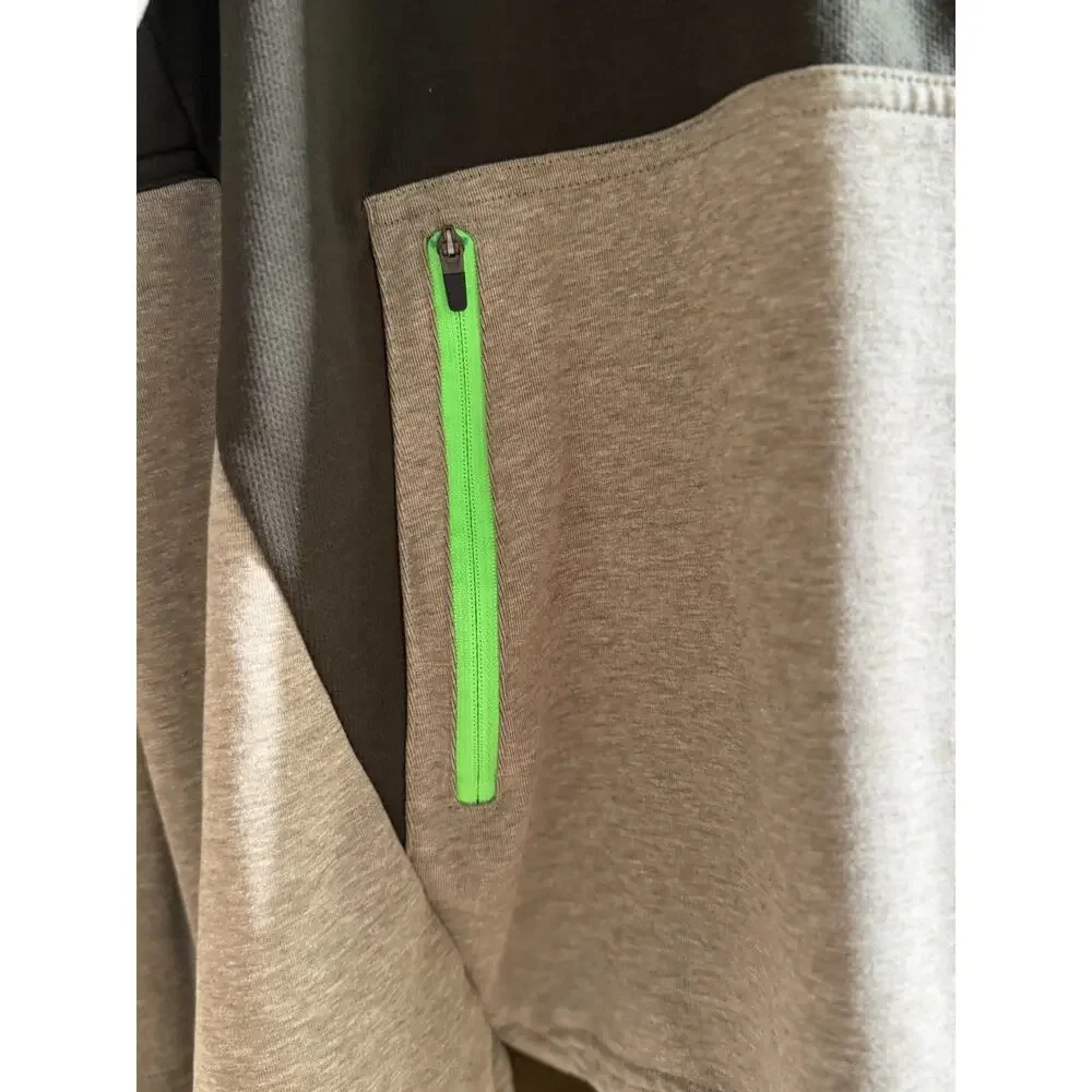 Nike Pullover Hoodie Men XL Therma Fit Olive Green